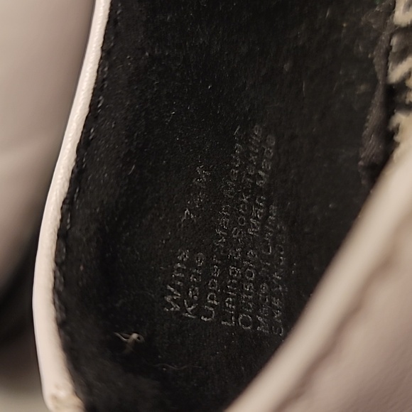 Seychelles Katie oxford white womens 7.5 lace-up black platform lugs sole - Picture 7 of 9